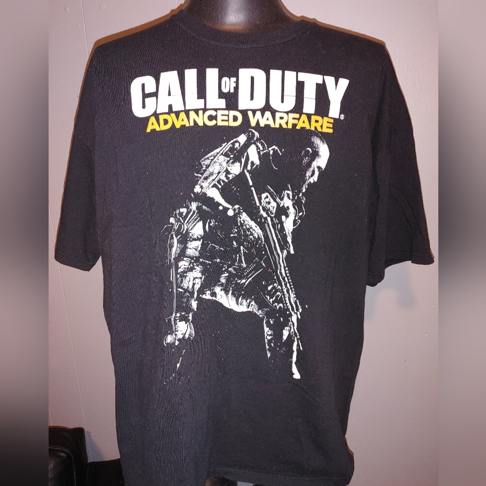 Call of Duty Mens Size 2XL Black T-Shirt Preowned